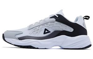 Обувь для повседневной носки Мужская Низкая светло-серая/большая белая Peak