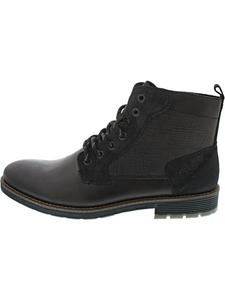 Rieker Серые ботильоны на шнуровке