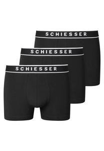 Трусы Schiesser Retro Short/Pant 95/5 Organic Cotton, черный