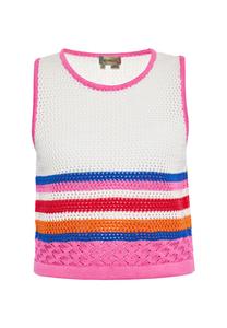 Вязаный топ ebeeza, белый