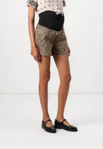 Джинсовые шорты olmnaomi string Only Maternity, Toasted Coconut