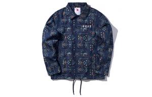 Куртки Li Ning мужские, синие с отворотами, средней высоты, другие цвета