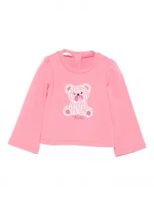 Худи с украшением в виде медвежонка Liu Jo, розовый