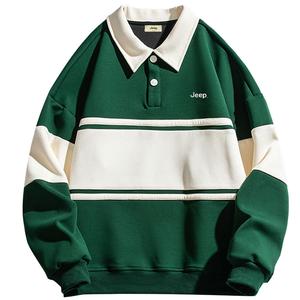 Трикотаж Unisex Jeep, кофейный на флисе