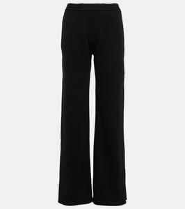 Спортивные брюки из хлопкового джерси с логотипом Off-White, черный