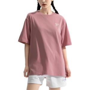 Reebok Футболка унисекс светло-розовая