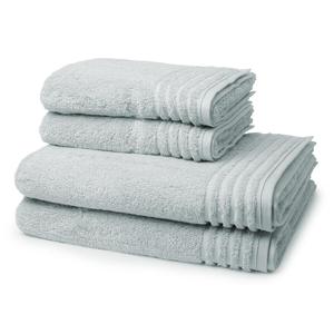 Терри комплект vienna style supersoft 4 предмета Vossen, светло-серый