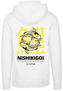 Пуловер F4NT4STIC Hoodie Koi Golden Gai, белый