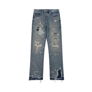 Брюки PURPLE BRAND Dirty Repair Blowout Denim, Blue