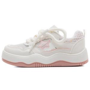 Кроссовки WARRIOR Skateboard Women's Low-Top, бежевый/розовый