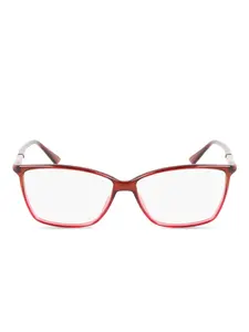Очки в прямоугольной оправе Calvin Klein, красный