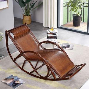 Yu Senyi Кресло-качалка из ротанга banxuose, цвет board and bean