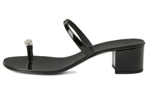 Кольцо 40 мм с кристаллами Женские мюли Giuseppe Zanotti