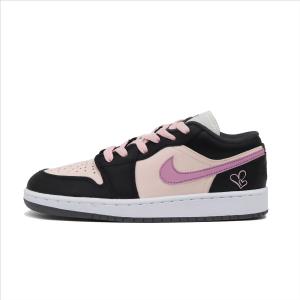 Jordan Кроссовки Air 1 Cheese Berry устойчивые к истиранию низкие винтажные баскетбольные unisex черные розовые