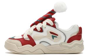 Футболка FILA Kick DX "XMAS" Women's FILA FUSION, бело-красная