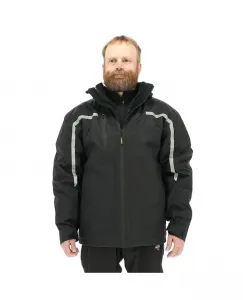 Мужской 3-в-1 дождевик водонепроницаемая куртка, универсальная верхняя одежда для любой погоды, дышащая конструкция Refrigiwear