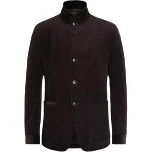 Куртка Cashco Il Conte Ermenegildo Zegna, темный коричневый