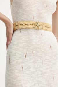 Ремень Patrizia Pepe, бежевый