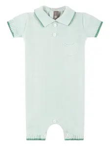 Комплект из комбинезона и игрушки Little Bear, зеленый