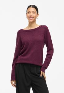 Джемпер VILA VIRIL O-NECK, Dark Purple