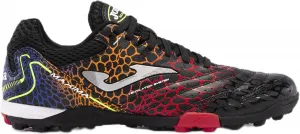 Футбольные бутсы Joma для искусственного покрытия, размер 6,5-12 США - Профессиональные бутсы - Верх из микрофибры, хромированная подошва, усиление пятки - Máxima, черный/красный