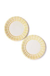 Набор тарелок Pols Potten Digi, упаковка L, 2 шт, мультиколор