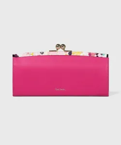 Длинный кошелек с отделкой под лепестки