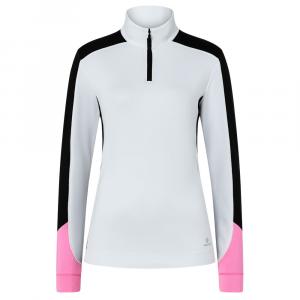 Куртка-поло Fire + Ice Mirna с молнией на четверть длины (женская), Off White