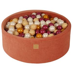 Бассейн MeowBaby круглый сухой детский 90х30см/