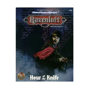 Модуль Hour of the Knife, Ravenloft (TSR)
