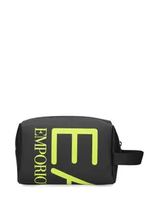 Несессер с логотипом Ea7 Emporio Armani, черный