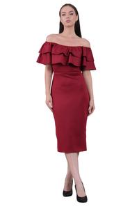 Коктейльное платье WOMAN VISION, Carmine Red