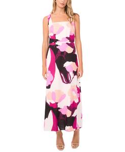 Женское миди-платье с квадратным вырезом Vince Camuto, Wild Petunia