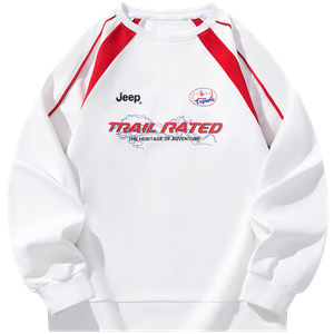 Свитер в стиле байкера для подростков Jeep, белый
