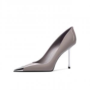 Стройные Каблуки Высокие Каблуки 9 см Женские Shesrim, Хаки