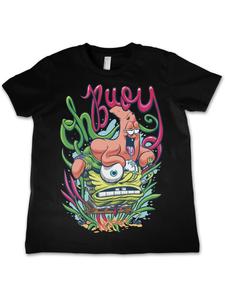 Черная рубашка SpongeBob