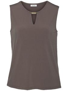 Топ LASCANA Tank, серо-коричневый