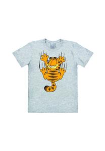 Футболка Easyfit Garfield - Царапины LOGOSHIRT, цвет Grey-melange