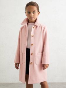 Детское пальто Mabli из шерстяной смеси Reiss, Pink