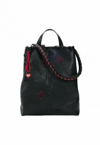 Рюкзак среднего размера с изображением микки мауса Desigual, Black