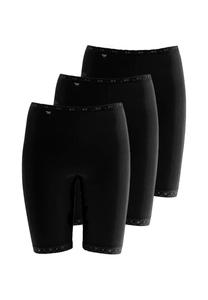 Длинные трусы, 3 шт. Basic+ sloggi, черный