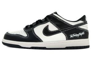 Nike Dunk Противоскользящие Износостойкие Низкие Кроссовки для Скейтбординга Унисекс Бежевый Черный Ecru