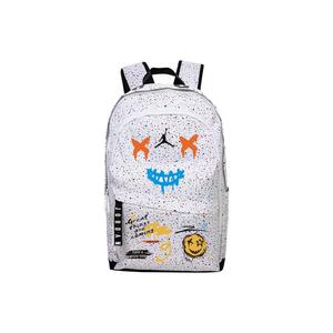 Jordan Полиэстеровый рюкзак унисекс белый, Graffiti Style