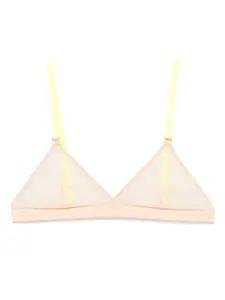 Бюстгальтер с треугольными чашками Maison Close, нейтральный