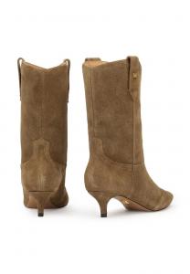 Ковбойские/байкерские ботинки по щиколотку NESSI Kazar, коричневый