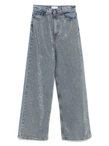 Джинсы с горячей починкой Stella McCartney, синий