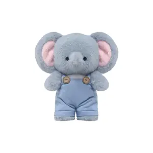 Плюшевая кукла Overalls Elephant Kitten Koala, высота 31 см PUDOWRABBIT