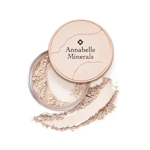 Матирующая минеральная основа с spf10 для лица золотисто-светлая, 4 г Annabelle Minerals, цвет golden fairest