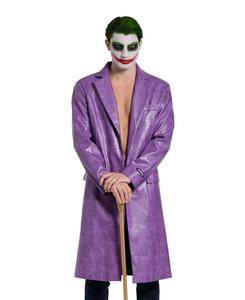 Мужское официальное пальто Джокера из комиксов DC - костюм на Хэллоуин Suitmeister, Purple - joker coat