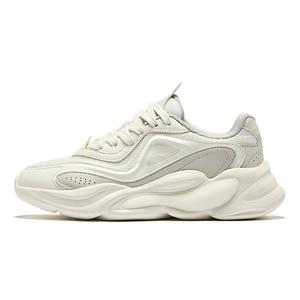 Erke Женские повседневные кроссовки Realm 2 из прочного дышащего материала с низким верхом, цвет: микрокристаллический белый, дикий серый